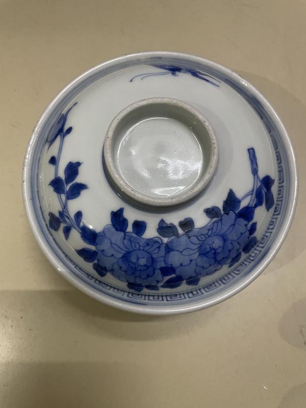 古玩陶瓷青花花卉碗拍賣,當前價格880元