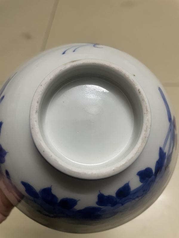 古玩陶瓷青花花卉碗拍賣,當前價格880元