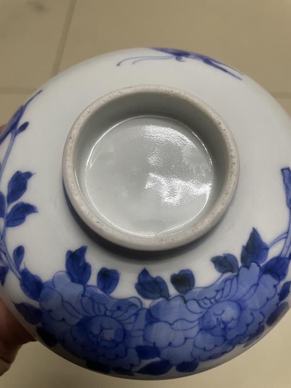 古玩陶瓷青花花卉碗拍賣,當前價格880元