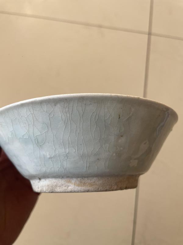 古玩陶瓷明代.白釉碗拍賣,當前價格198元