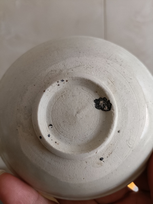 古玩陶瓷五代十國邢窯白瓷唇口盞拍賣,當前價格9800元