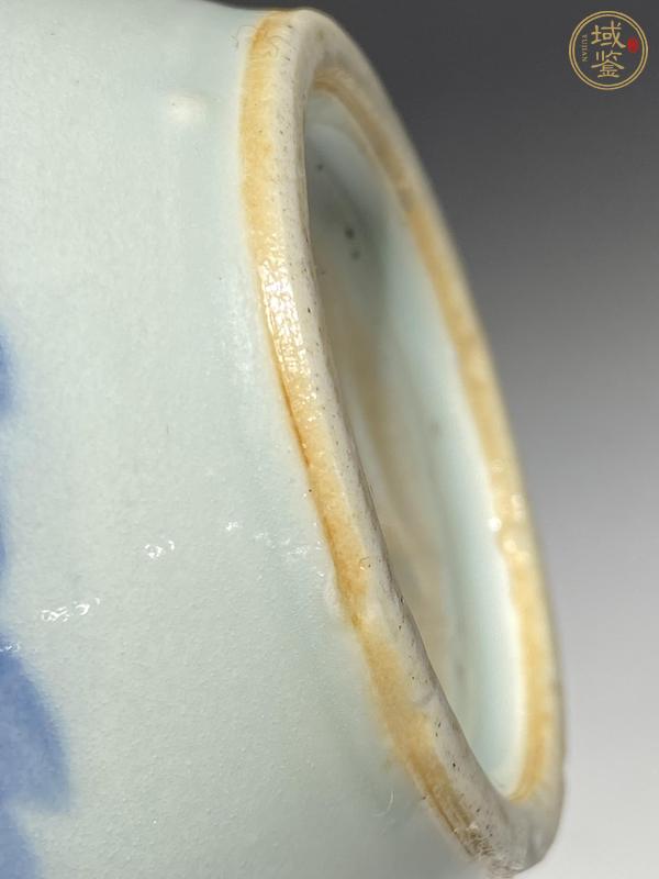 古玩陶瓷青花釉里紅虎溪三笑紋萊芙瓶真品鑒賞圖