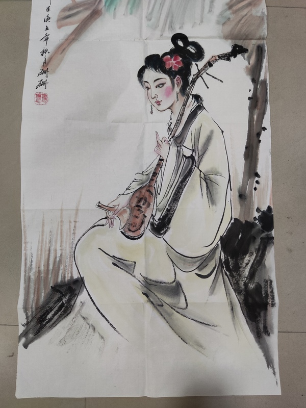 古玩字畫中美協(xié)曹珊珊 才藝雙全拍賣,當(dāng)前價(jià)格268元