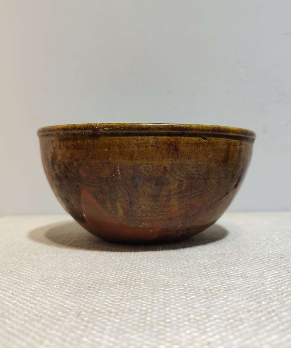 古玩陶瓷當陽峪窯攪胎茶碗拍賣,當前價格1900元
