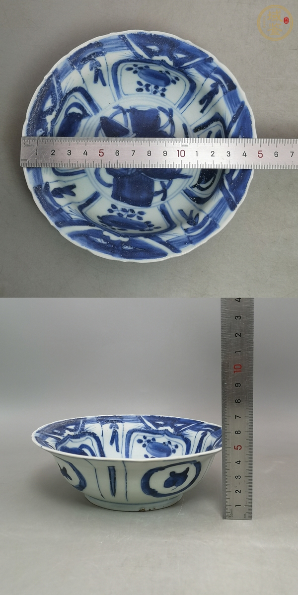 古玩陶瓷青花碗真品鑒賞圖