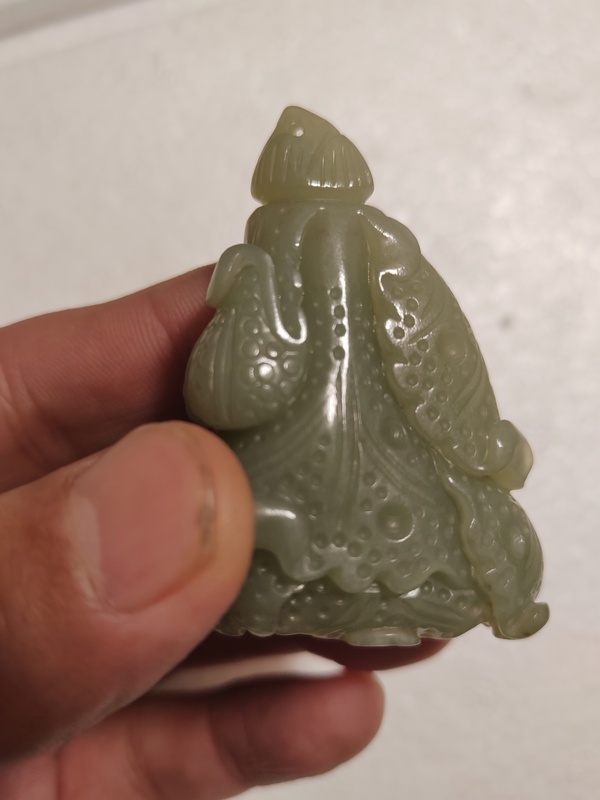 古玩玉器白菜墜拍賣,當前價格260元