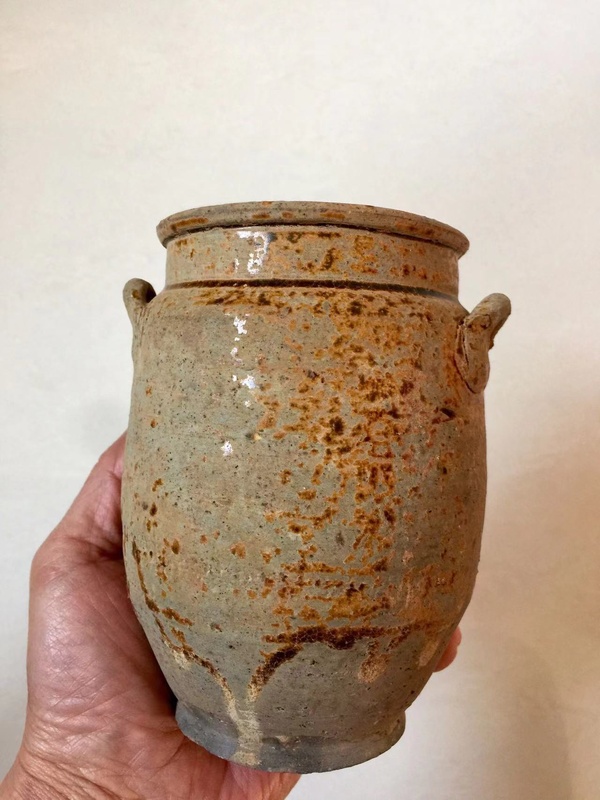 古玩陶瓷宣州窯黃釉雙系罐拍賣,當(dāng)前價(jià)格788元