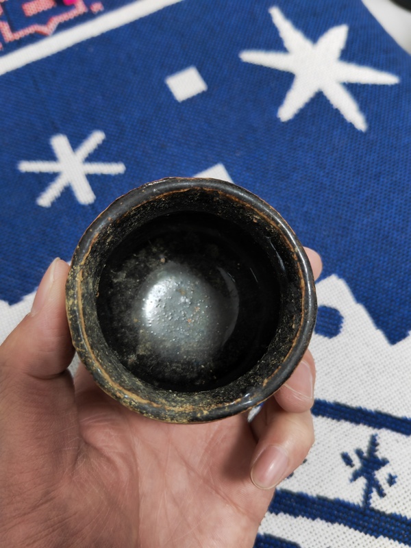 古玩陶瓷磁州窯系黑釉罐拍賣，當(dāng)前價(jià)格888元