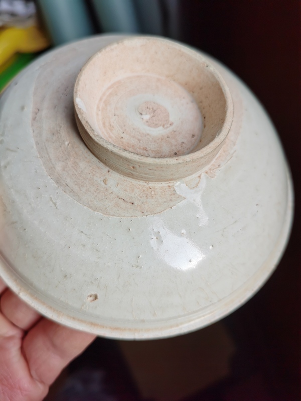 古玩陶瓷青白釉高足碗拍賣,當前價格350元