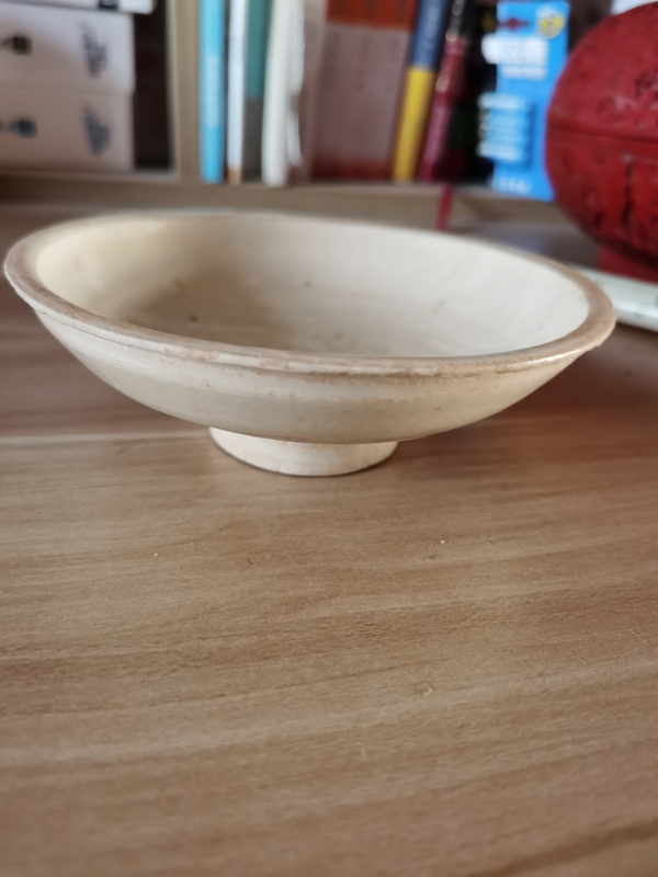 古玩陶瓷青白釉高足碗拍賣,當前價格350元