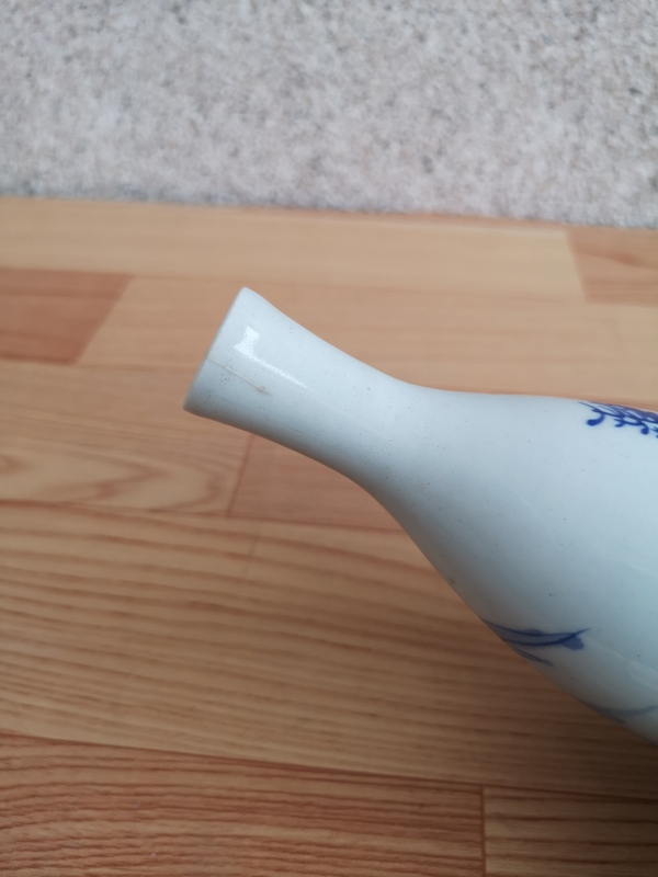 古玩陶瓷青花瓶拍賣,當前價格220元