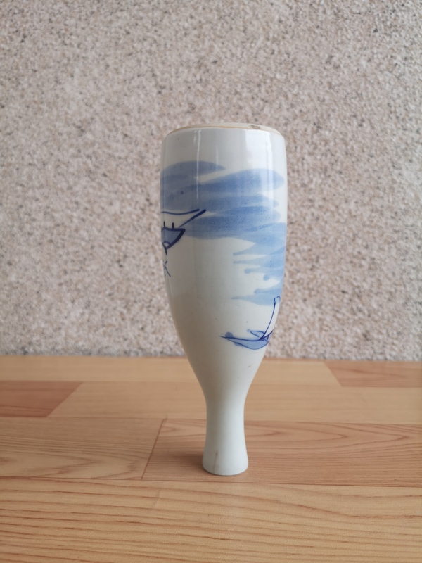 古玩陶瓷青花瓶拍賣,當前價格220元
