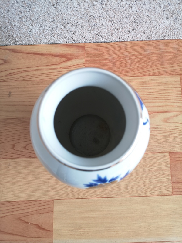 古玩陶瓷花卉紋瓶拍賣,當前價格298元