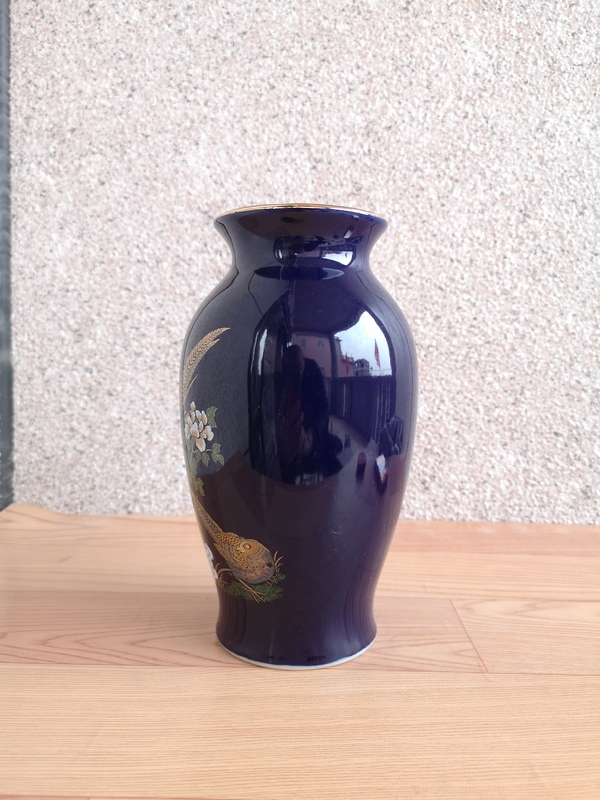 古玩陶瓷花鳥紋瓶拍賣,當前價格350元