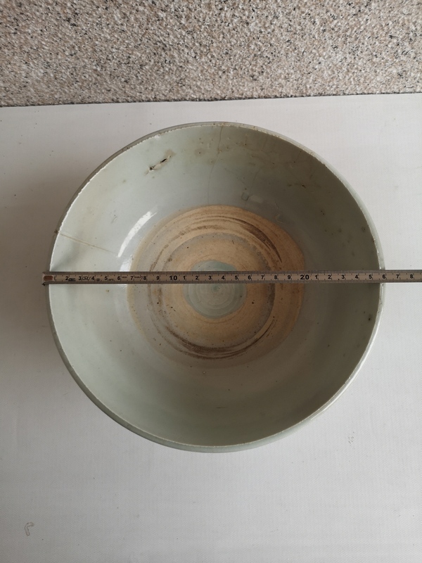 古玩陶瓷花卉紋青花碗拍賣,當前價格456元