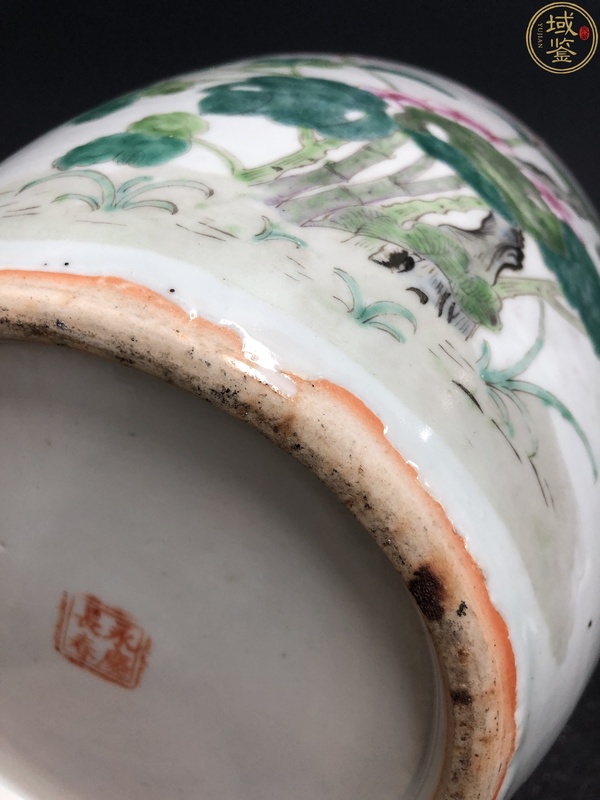 古玩陶瓷永慶長春官窯款粉彩花卉冬瓜罐拍賣,當前價格7500元