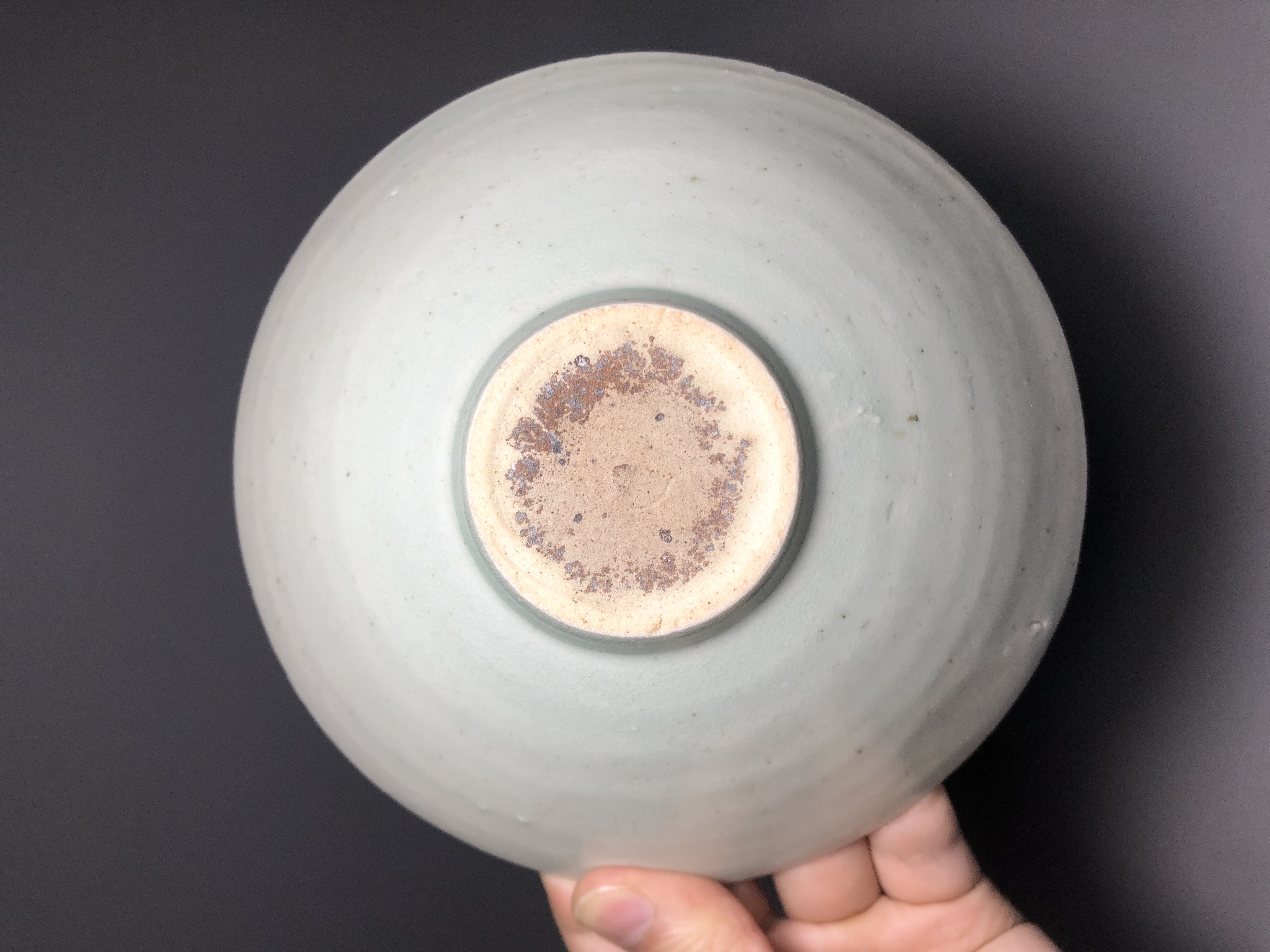 域鉴古玩】【南宋精品】湖田窑影青釉刻花斗笠碗【馆藏级】拍卖