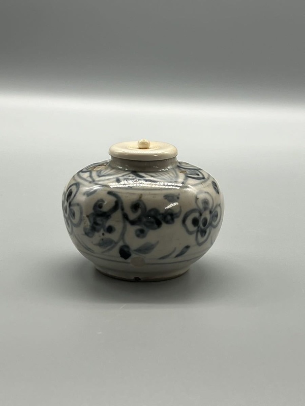 古玩陶瓷青花纏枝花卉紋水盂拍賣,當(dāng)前價格2800元