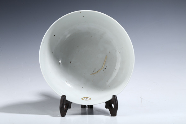 古玩陶瓷晚清·青花魚化龍紋大碗拍賣,當前價格5000元