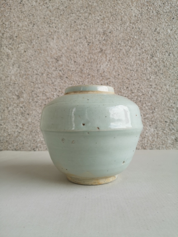 古玩陶瓷清早期影青蓋罐拍賣,當(dāng)前價(jià)格680元