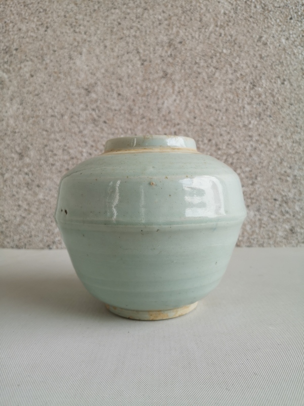 古玩陶瓷清早期影青蓋罐拍賣,當(dāng)前價(jià)格680元