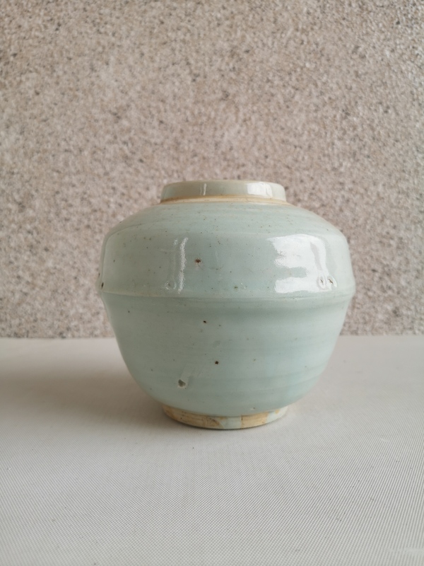 古玩陶瓷清早期影青蓋罐拍賣,當(dāng)前價(jià)格680元