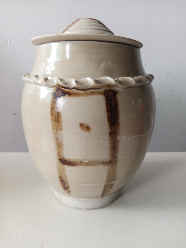 古玩陶瓷青白釉褐彩蓋罐拍賣,當(dāng)前價(jià)格4900元