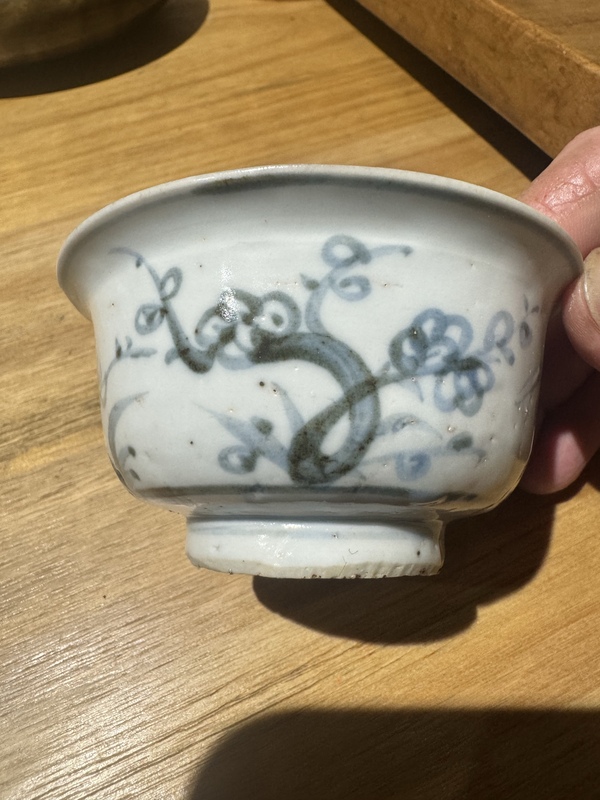 古玩陶瓷歲寒三友松竹梅青花碗拍賣,當(dāng)前價(jià)格797元