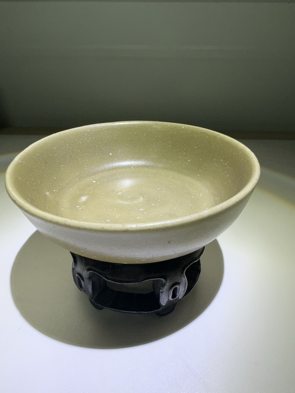 古玩陶瓷明早·茶葉末釉臥足洗拍賣,當前價格2600元