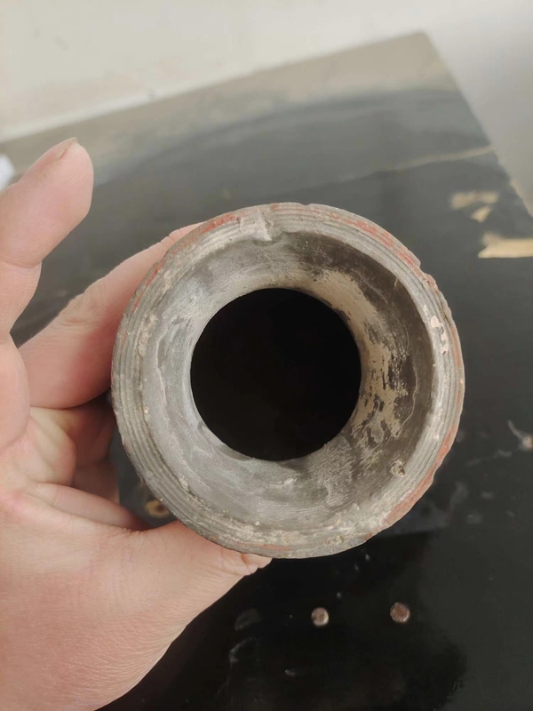 古玩陶瓷館藏級珍品秦漢黑陶彩繪漢壺拍賣,當前價格980元