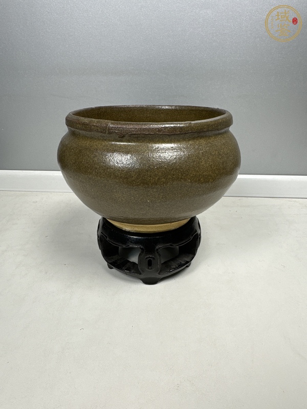 古玩茶葉末釉茶入真品鑒賞圖