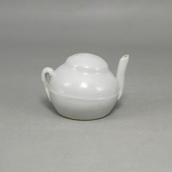 古玩陶瓷晚清白釉小水注水滴 文房用品拍賣,當前價格188元