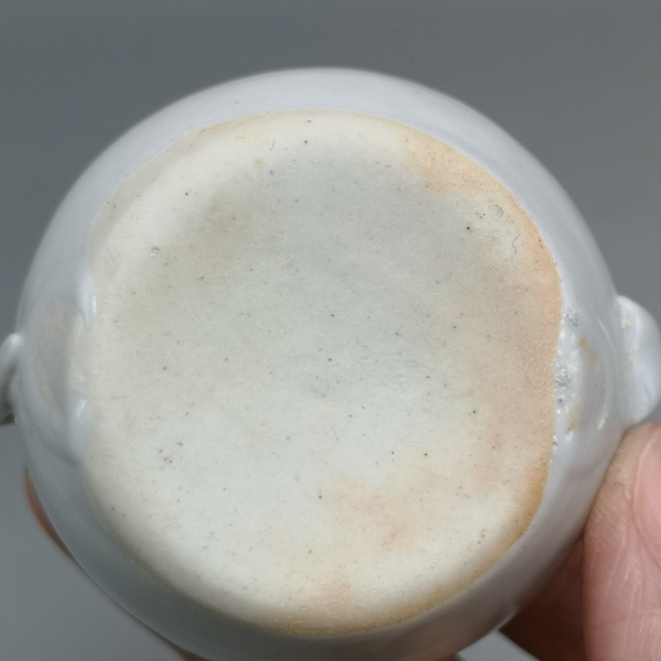 古玩陶瓷晚清白釉小水注水滴 文房用品拍賣,當前價格188元