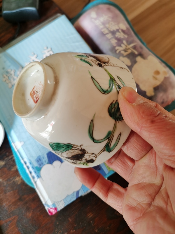 古玩陶瓷粉彩二甲傳臚圖仰鐘杯拍賣，當(dāng)前價(jià)格1500元