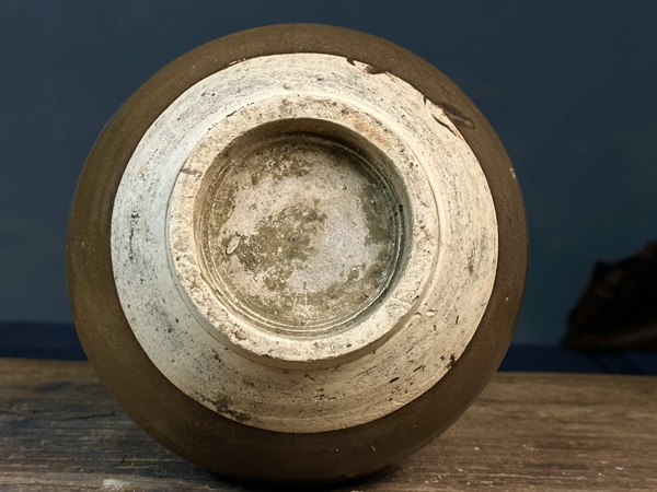 古玩陶瓷磁州窯茶葉末釉四系罐拍賣,當(dāng)前價格288元