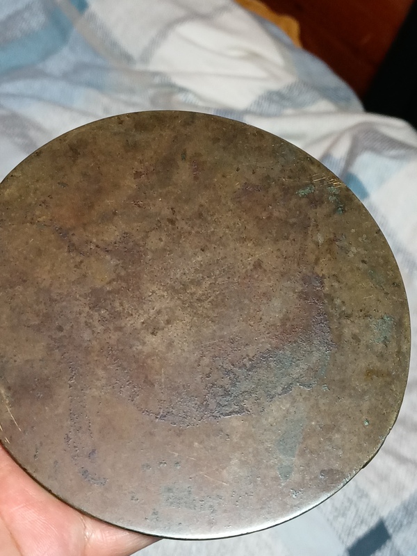 古玩銅器清代銅鏡拍賣,當前價格1280元