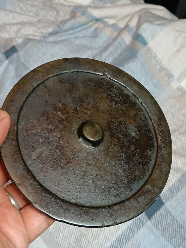 古玩銅器清代銅鏡拍賣,當前價格1280元