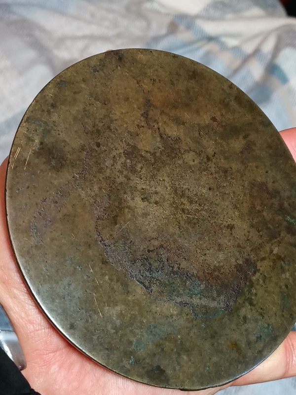 古玩銅器清代銅鏡拍賣,當前價格1280元