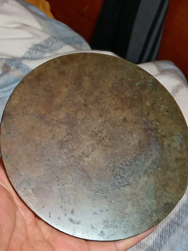 古玩銅器清代銅鏡拍賣,當前價格1280元