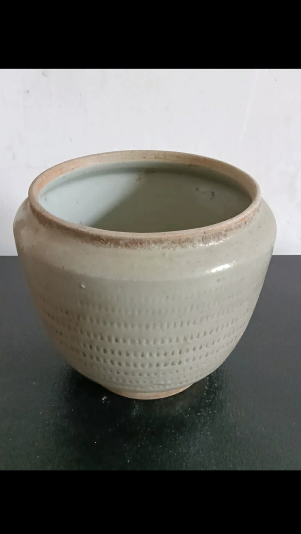 古玩陶瓷白釉罐拍賣,當前價格985元