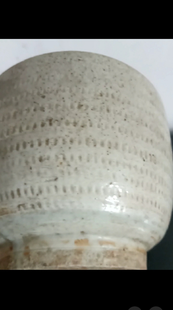 古玩陶瓷白釉罐拍賣,當前價格985元