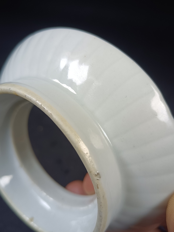 古玩陶瓷(全美品)光緒淺絳彩山水人物瓜棱茶碗拍賣,當前價格388元
