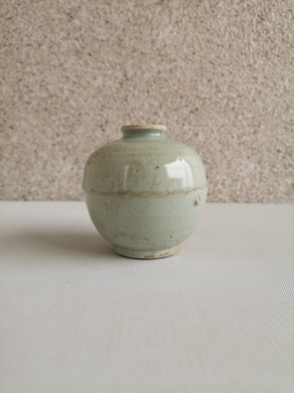 古玩陶瓷青釉蘋果尊拍賣,當前價格789元