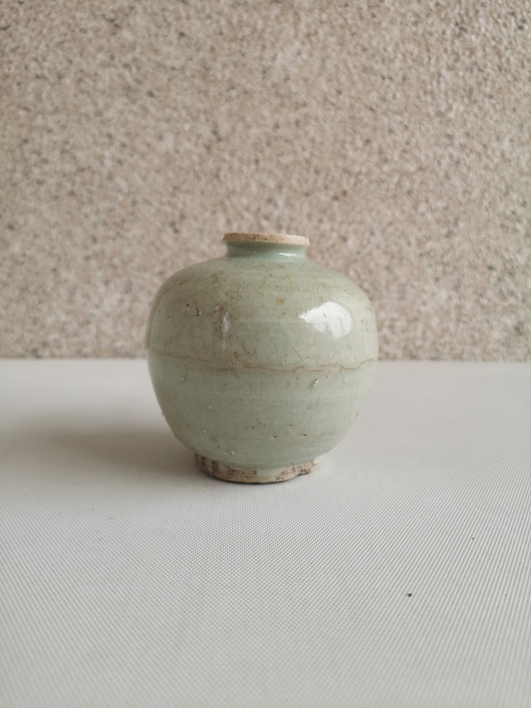 古玩陶瓷青釉蘋果尊拍賣,當前價格789元