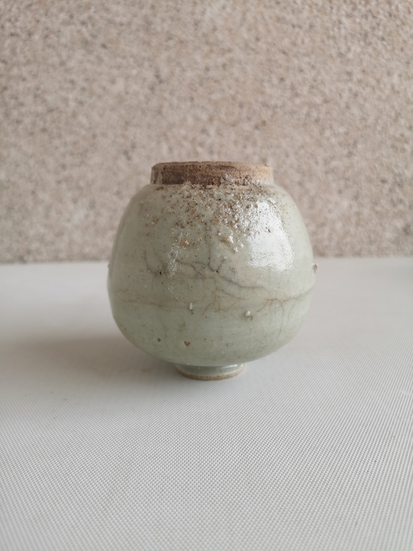 古玩陶瓷青釉蘋果尊拍賣,當前價格789元