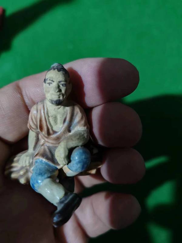 古玩陶瓷人物塑像拍賣,當前價格299元