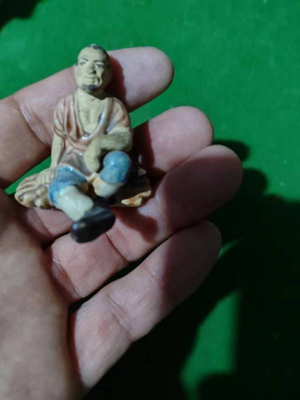 古玩陶瓷人物塑像拍賣,當前價格299元