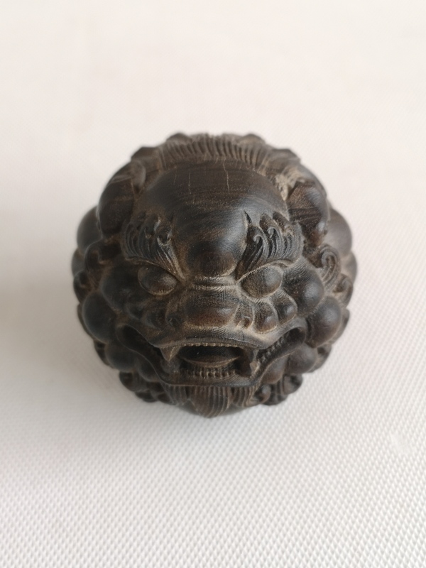 古玩雜項龍紋手球拍賣,當前價格450元