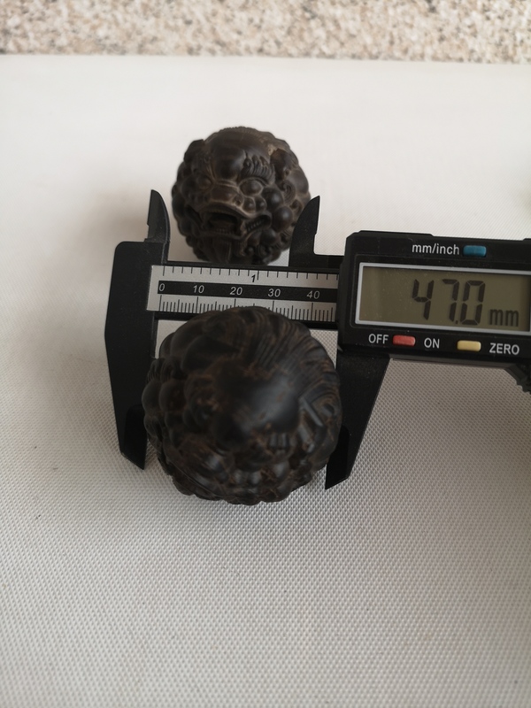 古玩雜項龍紋手球拍賣,當前價格450元