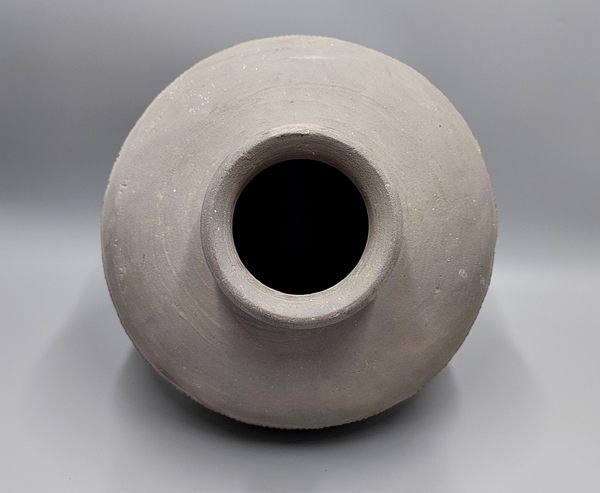 古玩陶瓷館藏級珍品戰漢繩紋大罐【器型碩大】拍賣,當前價格998元